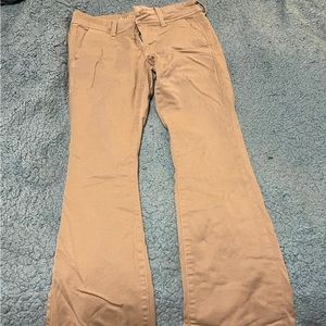 Khaki American eagle pants